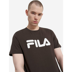Футболка Fila, размер 50, темно-коричневый