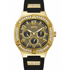 Наручные часы GUESS Sport, золотой/черный