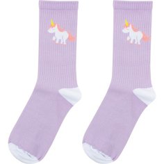 Носки Kawaii Factory, 100 den, размер 35-39, сиреневый