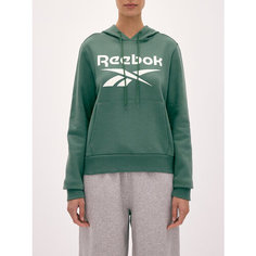 Худи спортивное Reebok Identity Big Logo, размер S, , зелeный