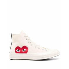 Кеды CONVERSE х Comme des Garcons PLAY x Comme des Garcons PLAY Chuck 70, размер 10 US, коричневый