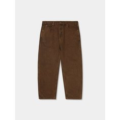 Джинсы багги Butter Goods Web Denim, размер 36, коричневый