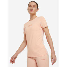 Футболка спортивная Fila, размер 46, персиковый