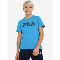Футболка спортивная Fila, размер 170-176, лазурный