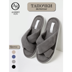Тапочки ALBERY комнатные тапочки женские/домашние тапочки женские/домашняя обувь женская/женские домашние тапочки/тапочки женские домашние/тапочки комнатные женские/домашние тапочки/тапочки домашние женские/мягкие тапочки/ домашняя обувь/тапочки комна