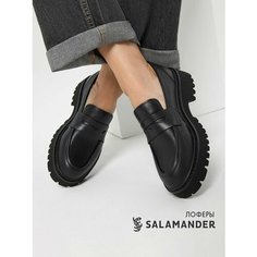 Лоферы Salamander, размер 40, черный