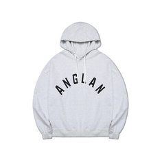Худи ANGLAN Applique Heavy Sweat, размер One Size, , серый