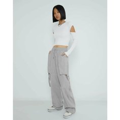 Брюки спортивные Gloria Jeans Ready! Steady! Go!, размер 8-10л/134-140, gray