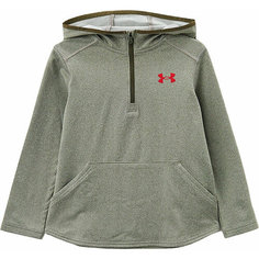 Толстовка спортивная Under Armour, размер YXS, зеленый
