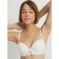 Бюстгальтер infinity lingerie, размер 75E, молочный
