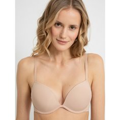 Бюстгальтер infinity lingerie, размер 80D, бежевый