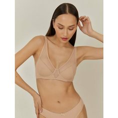 Бюстгальтер infinity lingerie, размер 75C, бежевый