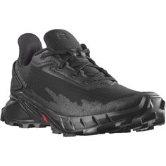 Кроссовки Salomon ALPHACROSS 4, полнота F (EU)/ на среднюю стопу, размер 9.5, чeрный
