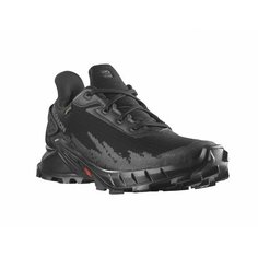 Кроссовки Salomon ALPHACROSS 4 GTX, полнота F (EU)/ на среднюю стопу, размер 6.5, чёрный