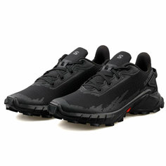 Кроссовки Salomon ALPHACROSS 4, полнота G (EU)/ на среднюю и широкую стопу, размер 6.5, черный