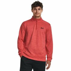 Свитшот спортивный Under Armour Armour Fleece Twist QZ, размер MD, , красный