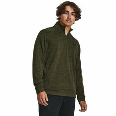 Свитшот спортивный Under Armour Armour Fleece Twist QZ, размер XL, , зеленый
