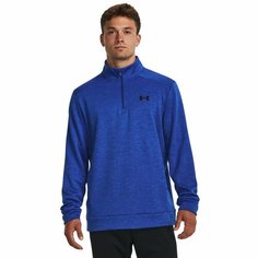 Свитшот спортивный Under Armour Armour Fleece Twist QZ, размер XL, , синий