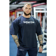 Футболка Inferno Style, 1 шт., размер XL, антрацит