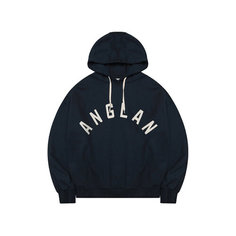 Худи ANGLAN Applique Heavy Sweat, размер One Size, , navy