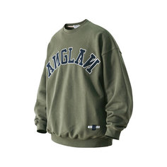 Свитшот ANGLAN Applique Heavy Sweatshirt, размер L, , Khaki