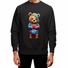Свитшот ROLY, размер 2XL, , черный