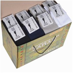 Носки RuSocks, комплект, 80 пар, размер 29, разноцветный