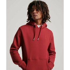 Худи Superdry ESSENTIAL LOGO HOODIE, размер 3XL, , красный