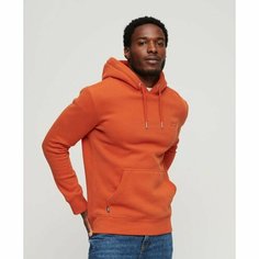 Худи Superdry ESSENTIAL LOGO HOODIE, размер M, , оранжевый