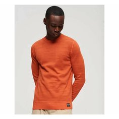 Джемпер Superdry VINTAGE GARMENT DYED CREW, размер 44, , оранжевый