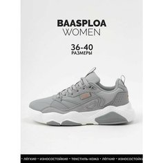 Кроссовки BAASPLOA, полнота R, размер 37, серый