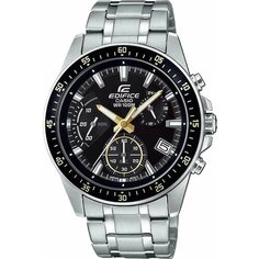 Наручные часы CASIO, черный, серебряный