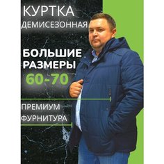 Куртка , размер 60, синий Bosman Big