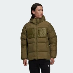 Пуховик adidas CAMO INFILL TEE, размер M, Khaki