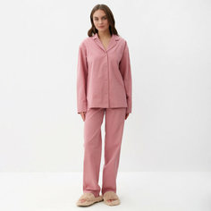 Пижама Kaftan, размер 48/50, розовый