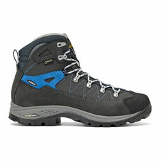 Ботинки хайкеры ASOLO, размер 12 UK, Graphite/Gunmetal/Sporty Blue