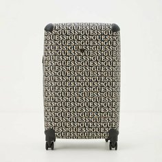 Чемодан GUESS, темно-коричневый
