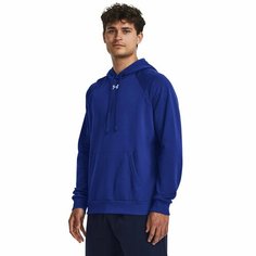 Худи спортивное Under Armour Rival Fleece Hoodie, размер LG, , ярко-синий