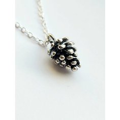 Колье VERBA, длина 60 см, серебряный