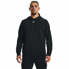 Худи спортивное Under Armour Rival Fleece, размер SM, , чёрный