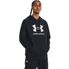 Худи спортивное Under Armour Rival Fleece Logo HD, размер LG, , чёрный