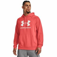 Худи спортивное Under Armour Rival Fleece Logo HD, размер XL, , светло-красный