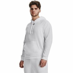 Худи спортивное Under Armour Rival Fleece Hoodie, размер MD, , белый