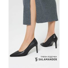 Туфли лодочки Salamander, размер 37,5, черный