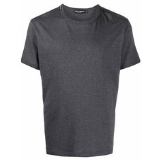 Футболка DOLCE & GABBANA, размер 52 IT, серый