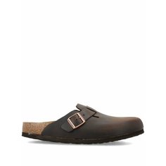 Биркенштоки Birkenstock Boston, размер 39 Narrow EU (Birkenstock (Европа)), коричневый