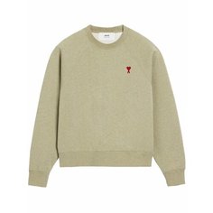 Толстовка Ami Paris Ami de Coeur, размер XL, , зеленый