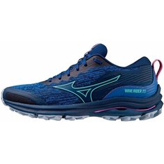 Кроссовки Mizuno WAVE RIDER TT W, полнота F (EU)/ на среднюю стопу, размер 5,5 UK, темно-синий