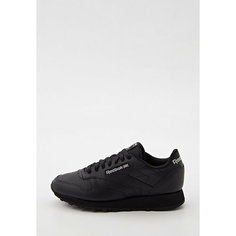 Кроссовки Reebok Classic Leather W, размер 6 US, чёрный