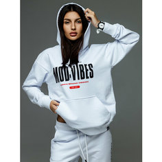 Костюм спортивный MRKN BRAND SPORTSWEAR Mod Vibes худи+джогерры, размер S, white